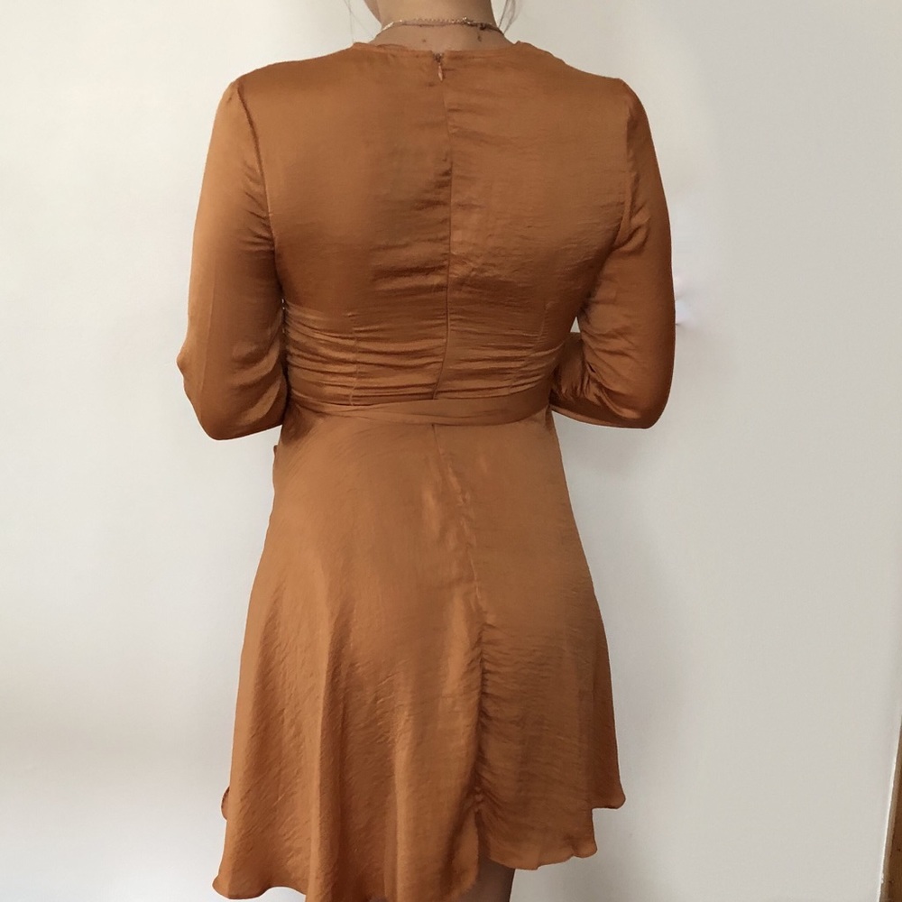 Golden babydoll dress - Picture 5 of 5